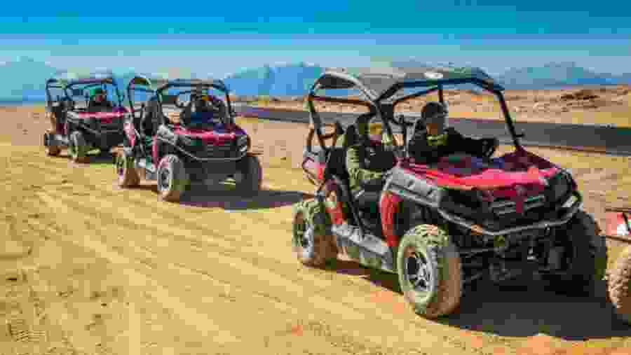 Travellers in dune buddies