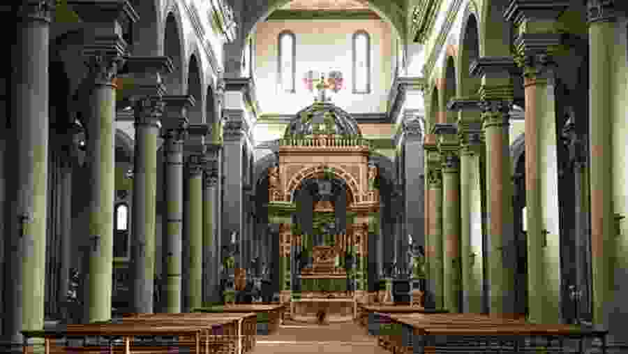 Church of Santo Spirito In Florence, Italy