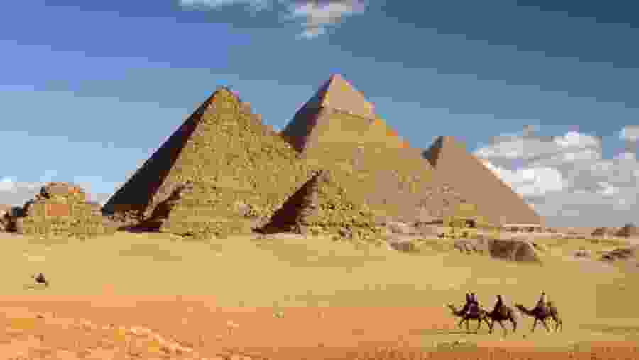 The Pyramids of Giza 