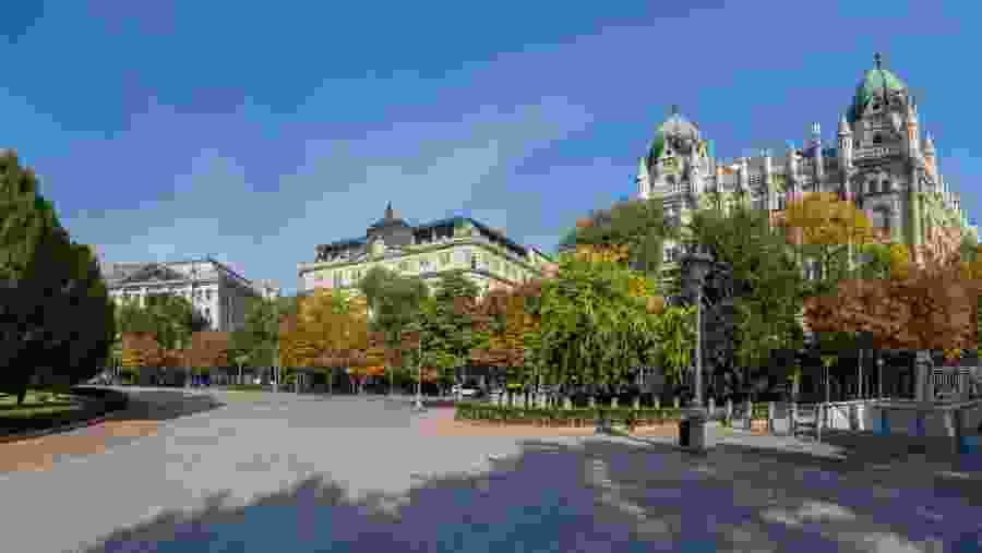 Art Nouveau Buildings at the Liberty Square