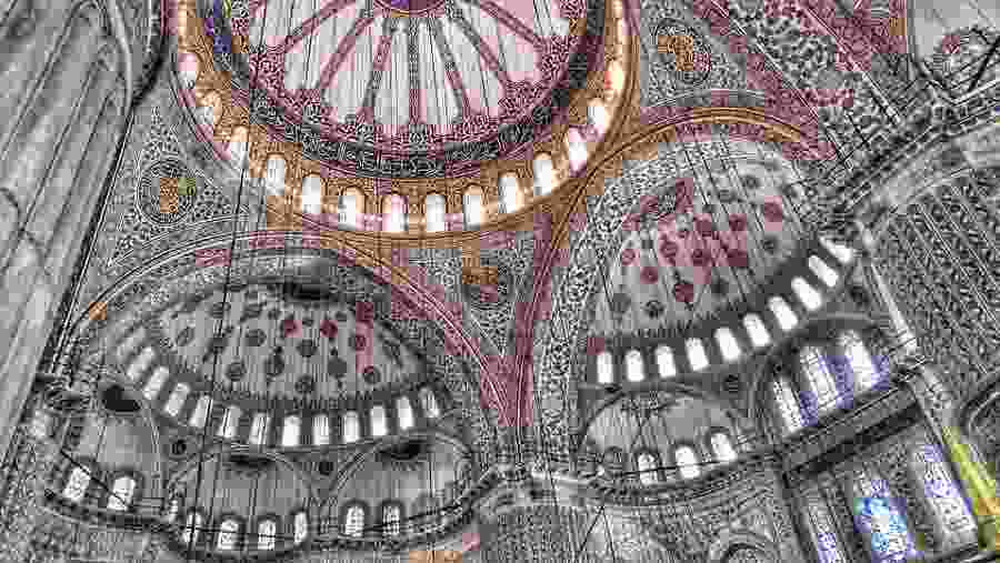 The Blue Mosque From Inside