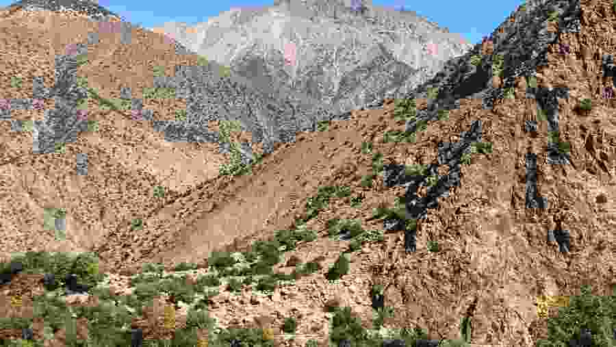 Trek through Atlas Mountains