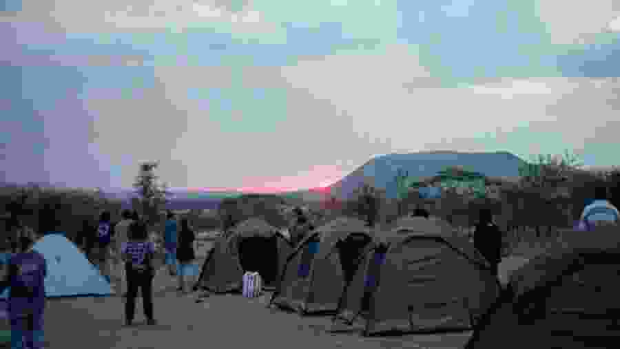 Marvel at the Beautiful Sunset at Camps