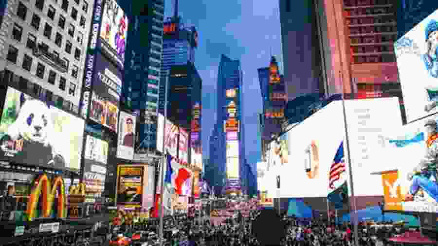 Enjoy at the Time Square