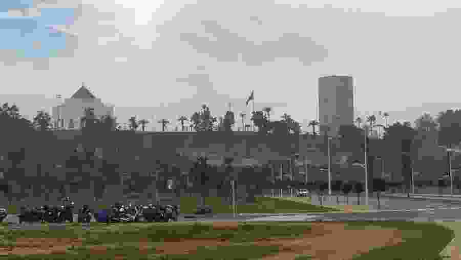 Hassan and the mausoleum