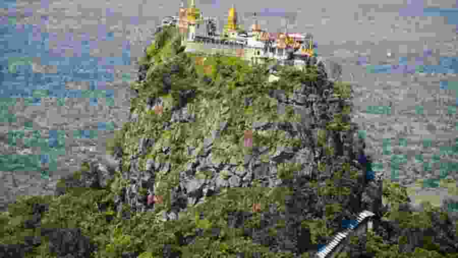 Nat Temples atop Mount Popa