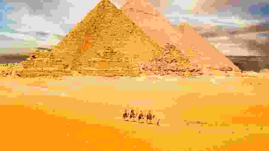 Visit the Giza Pyramids