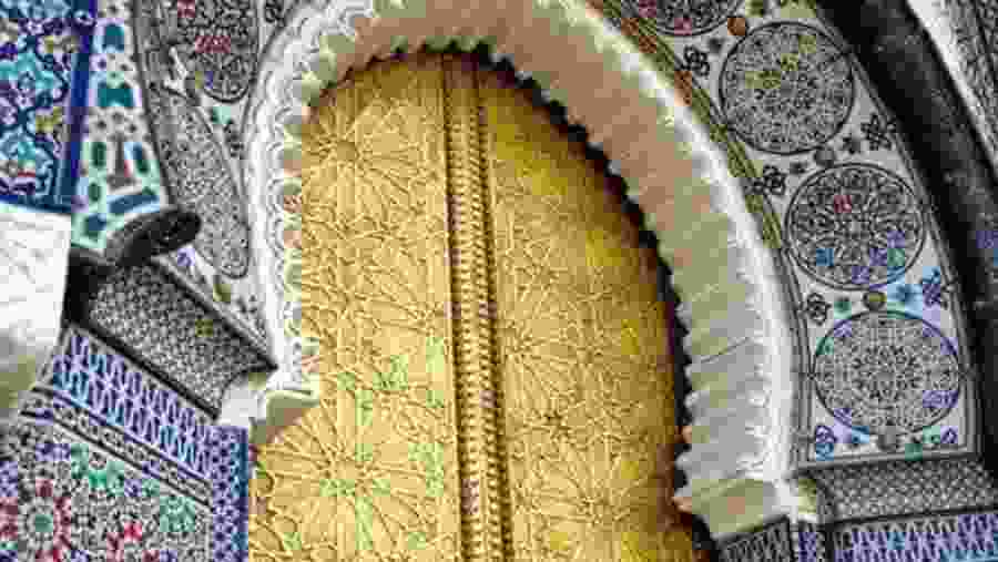 Royal Palace gates - Fes  Morocco