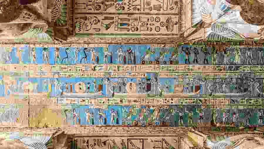 Celestial Ceiling at Dendera
