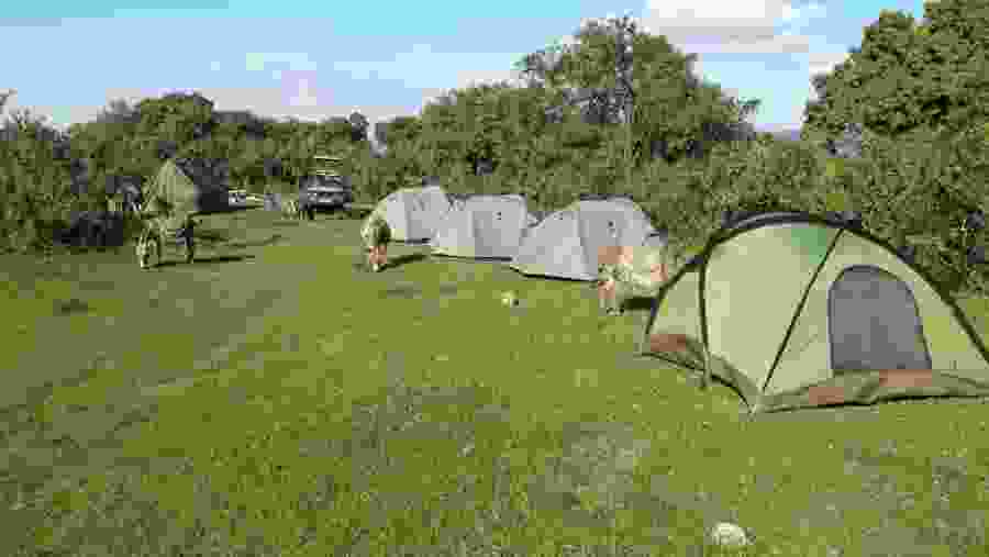 Witness majestic views at your campsite in Lake Manyara