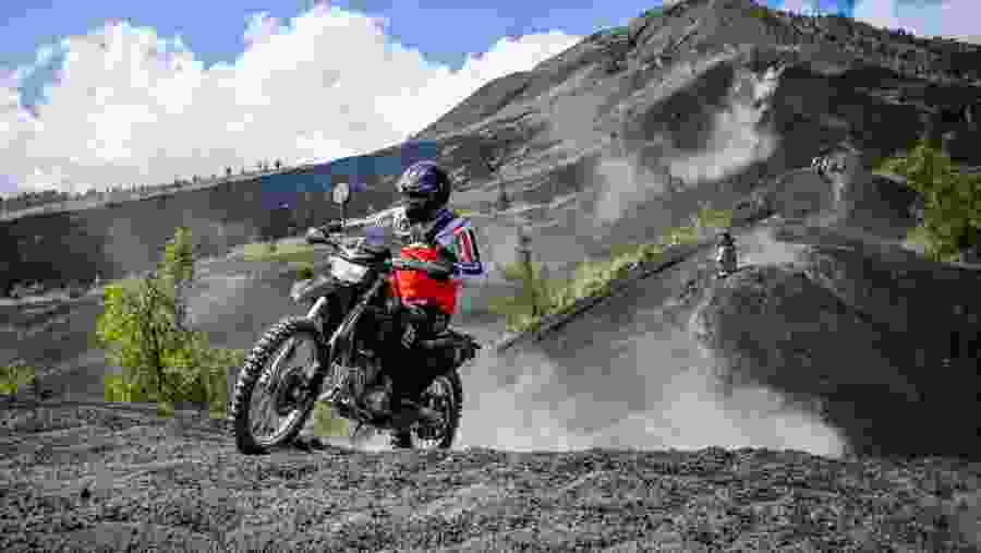 Adventurous biking
