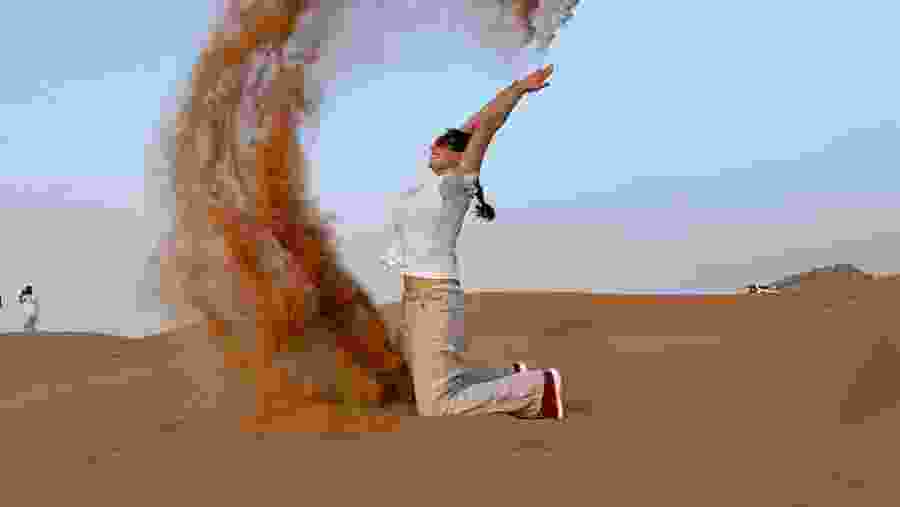 Tourists enjoying the tour