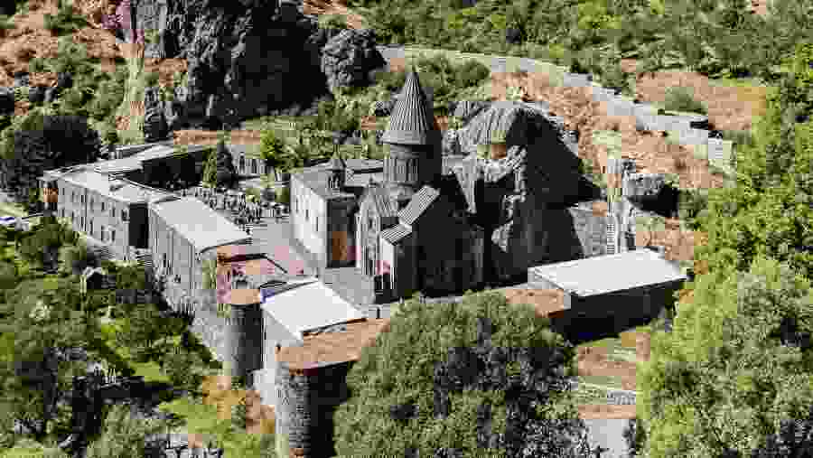 Visit the Geghard monastery