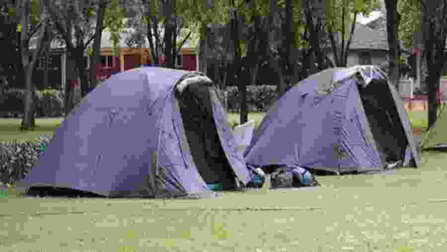 Camping in Kisumu, Kenya