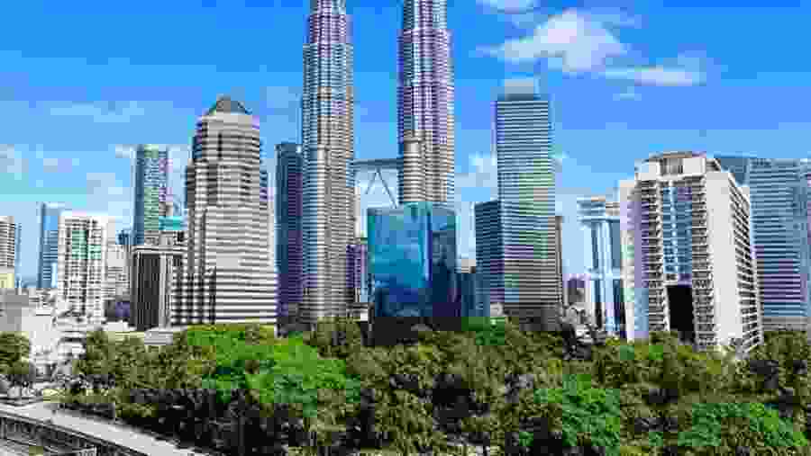 Admire the Petronas Twin Towers