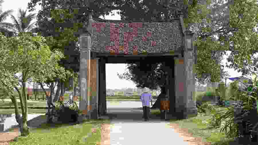 Explore the streets of the village