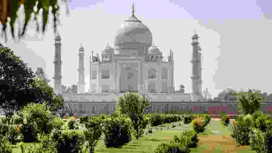 Taj Mahal In Agra, India