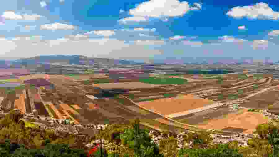 The Jezreel Valley, Israel