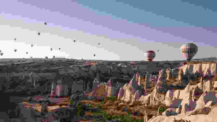 See the Fairy Chimneys in Cappadocia