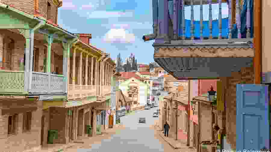 Enjoy the scenic view of Signagi