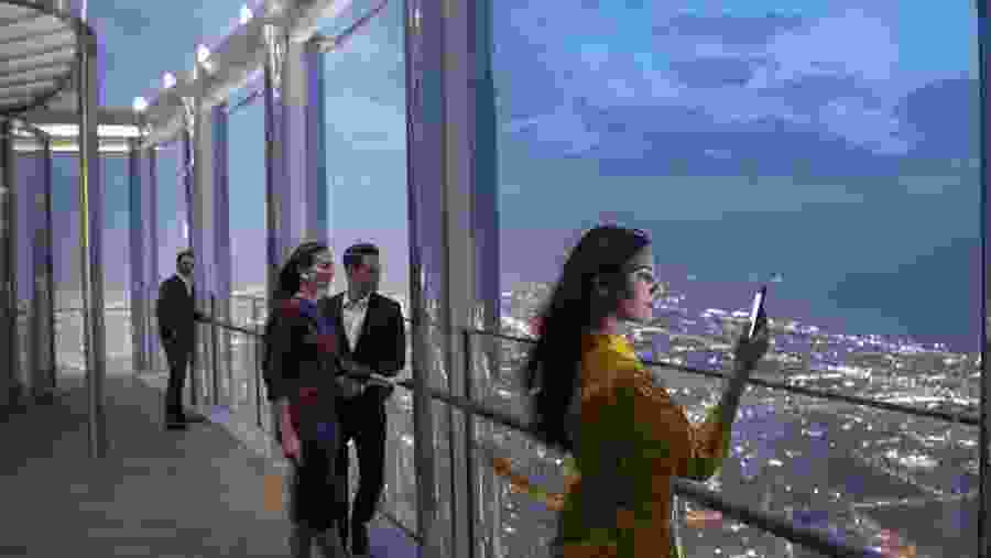 View from Burj Khalifa