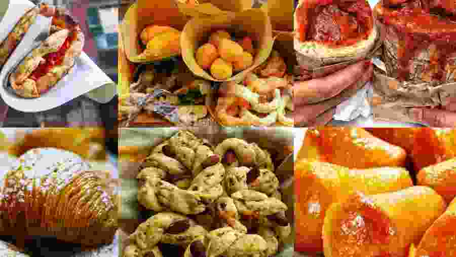 Enjoy the art and the typical Neapolitan Street food