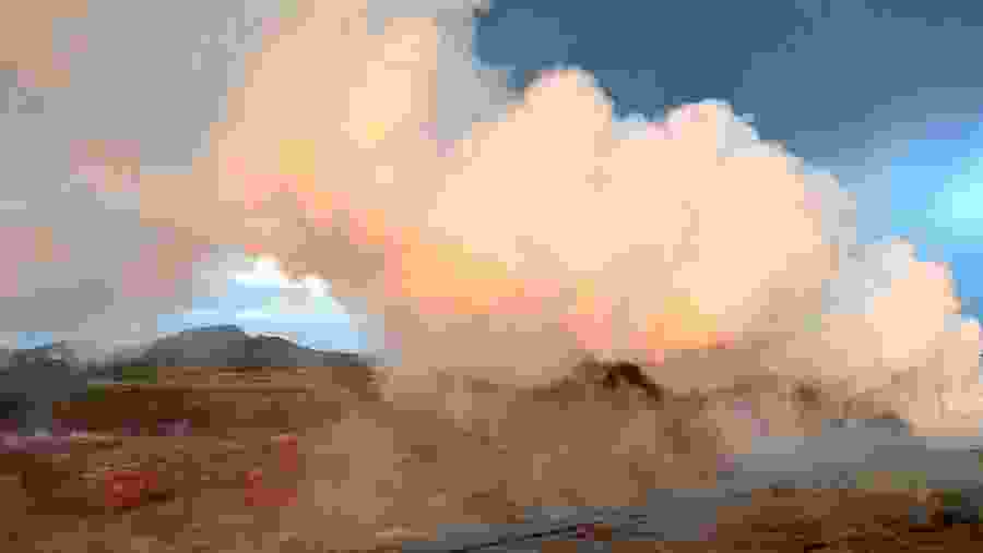 Gunnuhver Geothermal in Iceland