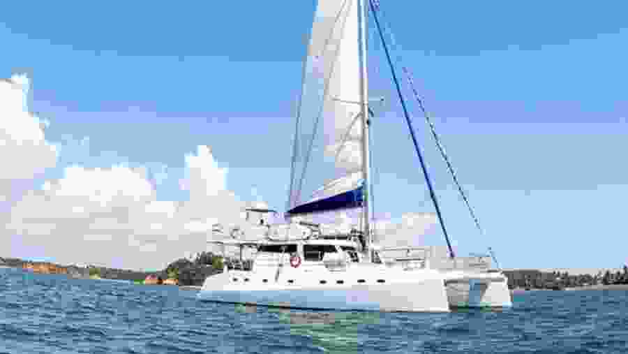 Sailing in Indian Ocean