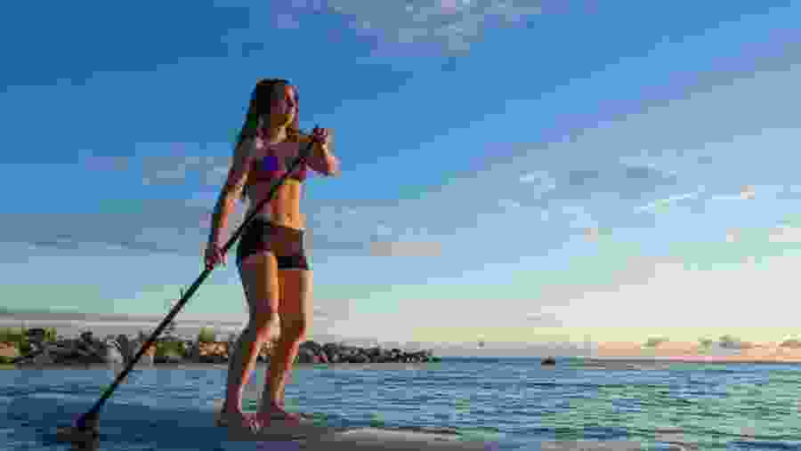 Paddle Boarding In Negombo