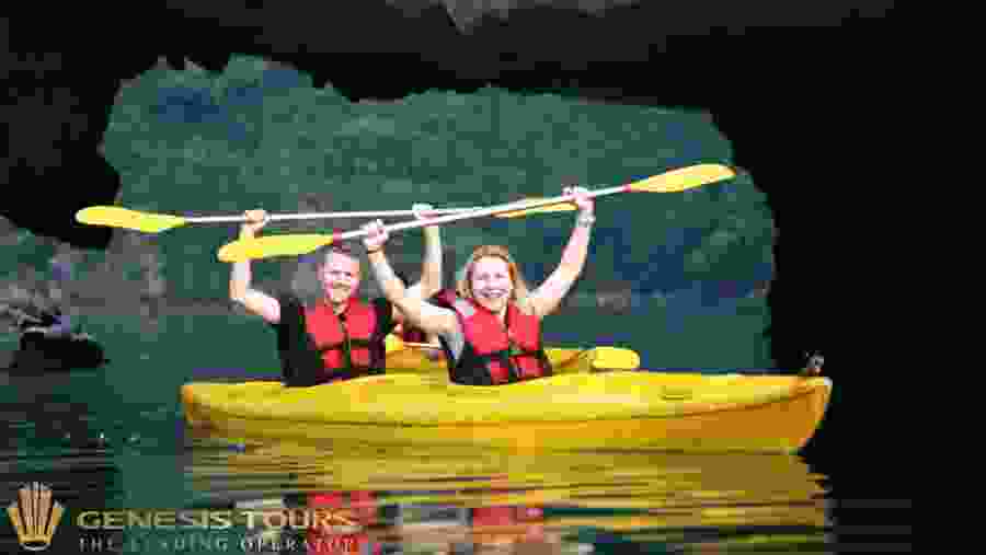 Kayaking in the Caves
