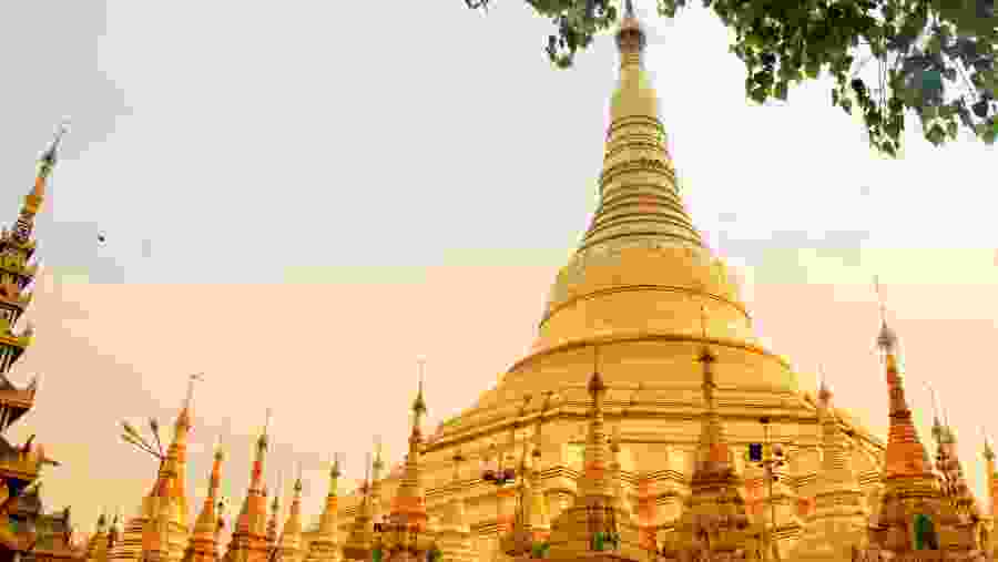 Admire the Shwedagon Pagoda in Myanmar