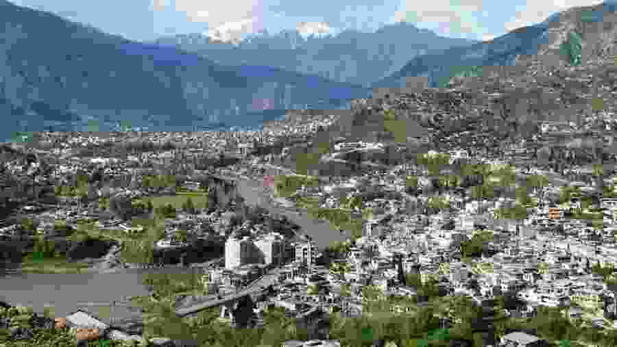 aerial view 