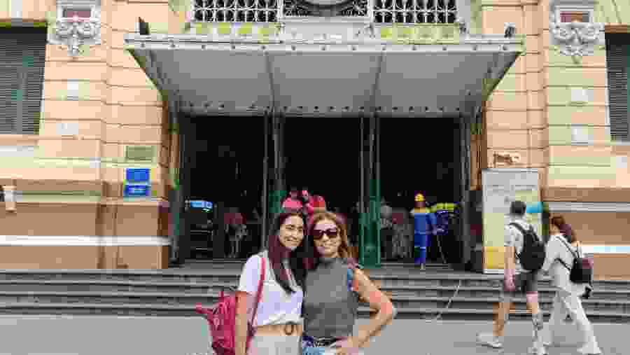 Travelers in Ho Chi Minh