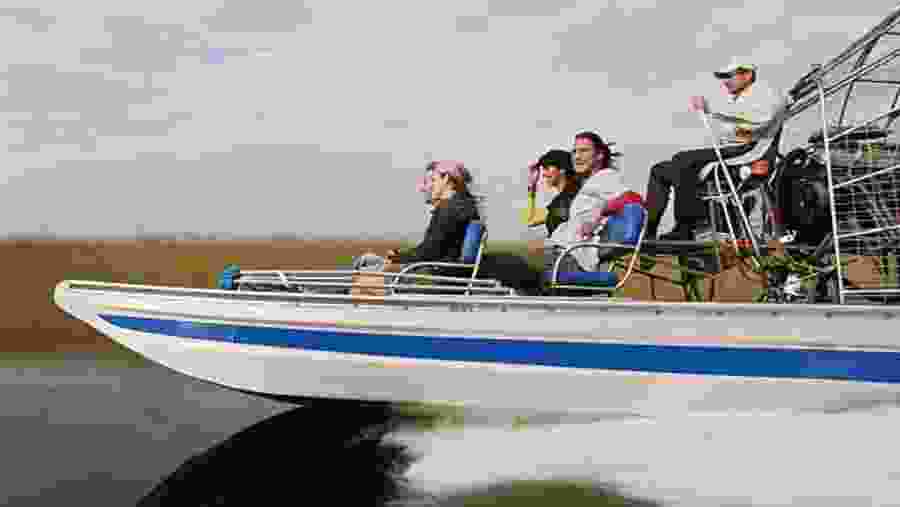 Boating in Everglades