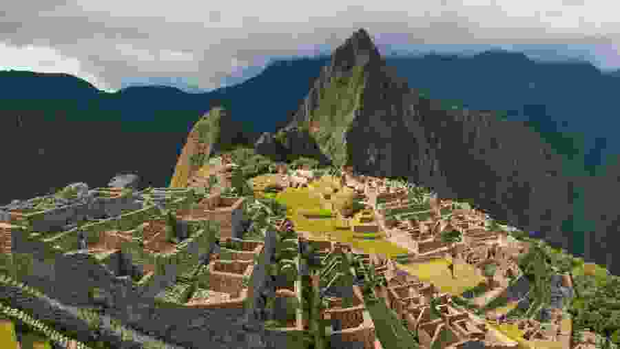 Machu Pichu mountain views