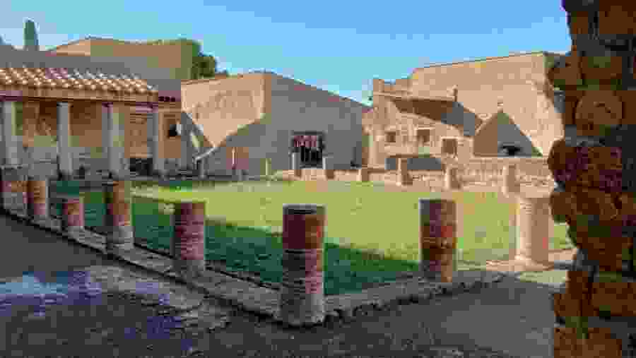 Ruins of the ancient Herculaneum