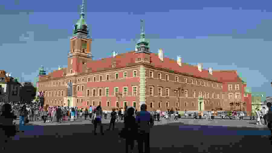 The Castle Square in front of the Royal Castle