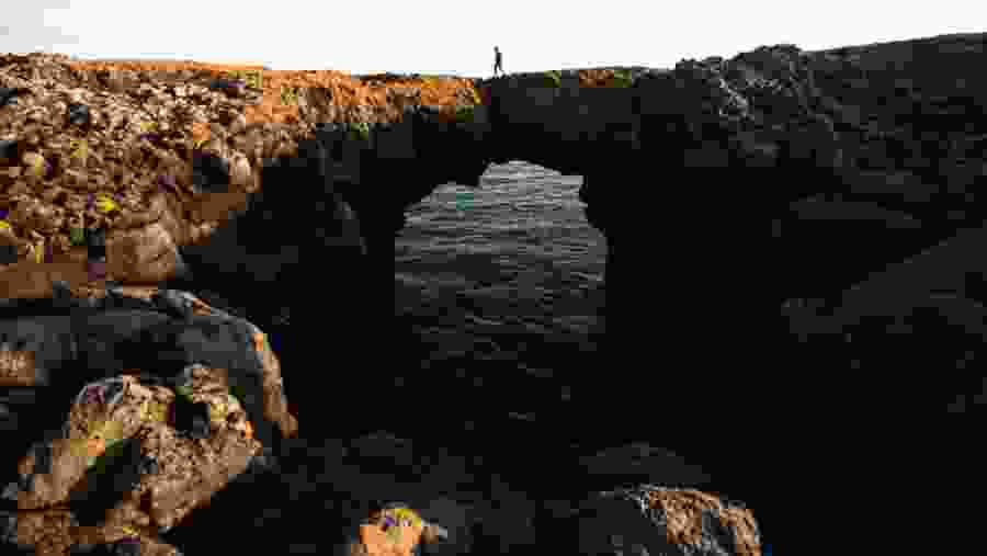 Natural Arch, Stone bridge