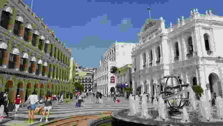 Senado Square, part of the UNESCO Historic Centre of Macau World Heritage Site