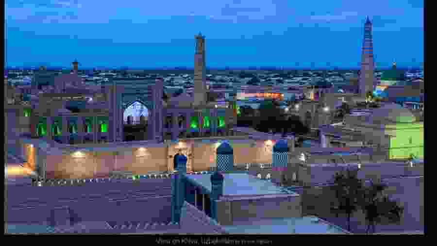 Evening at Itchan Kala