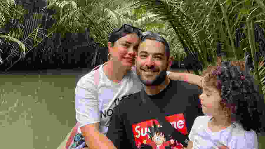 Boating at Mekong River