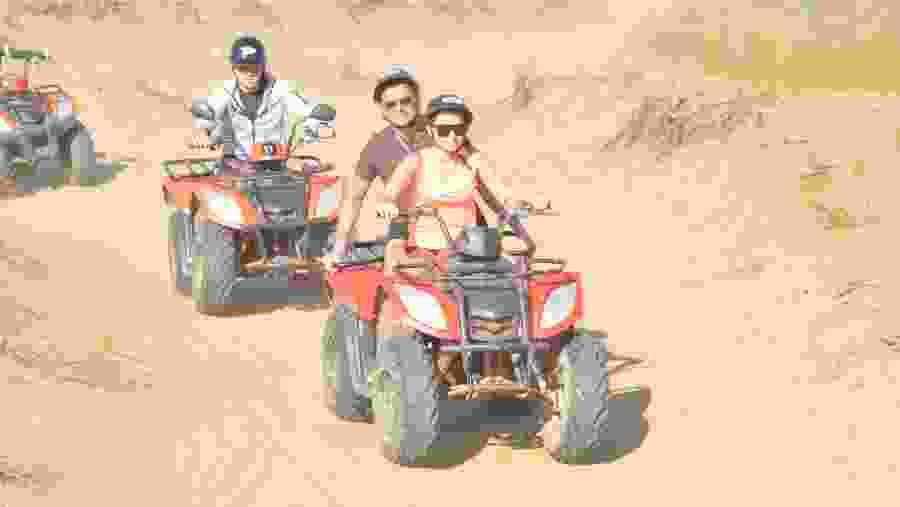 Quad Safari on Pamucak Beach