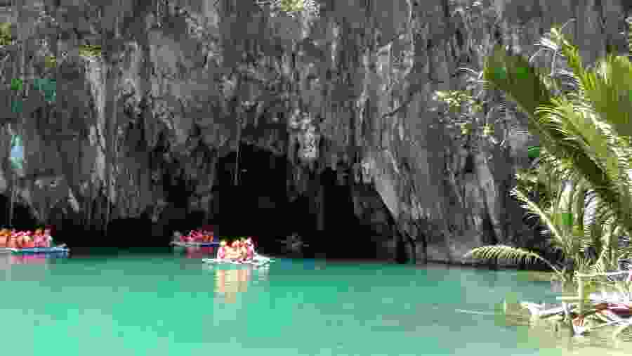 Travel on the underground river