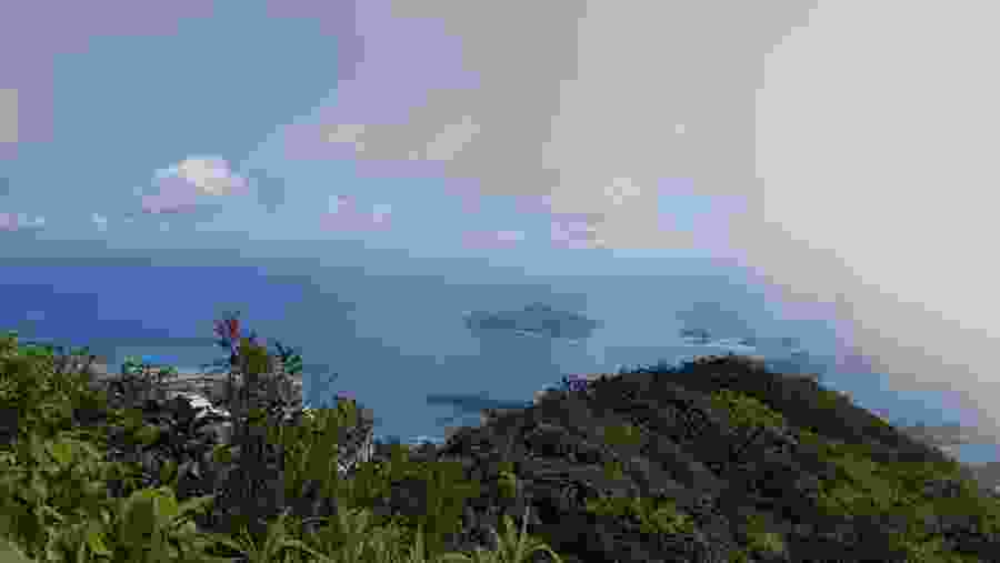 Spot surreal views at Morne Seychellois Trail