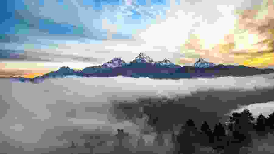 Enjoy picturesque views from the Poon Hill