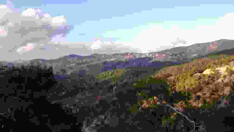 Troodos Mountain Range in Cyprus