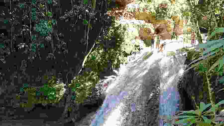 Enjoy at the Blue Hole, Ocho Rios, Jamaica