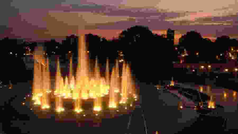 Fountain Light Show In Peru