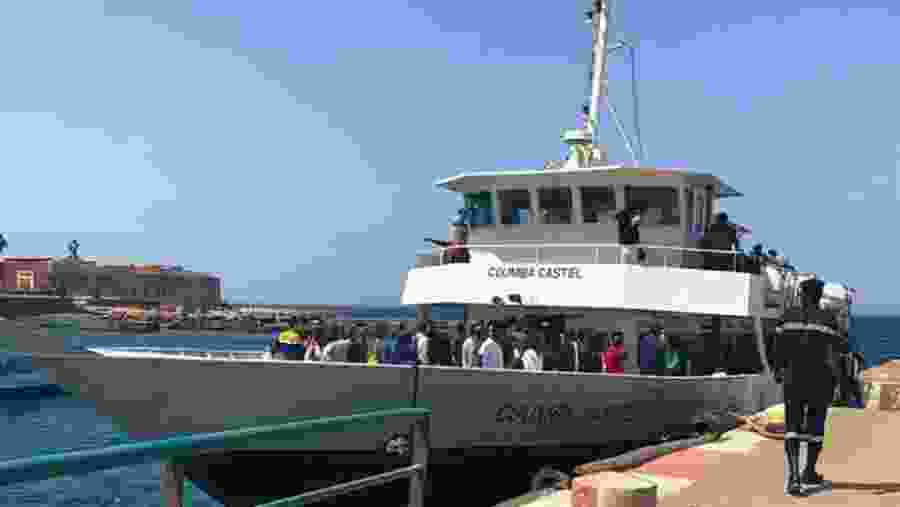 Ferry to Goree Island