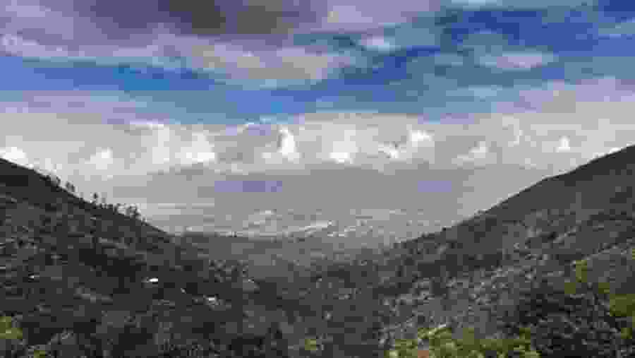 The Spectacular view of the Morogoro town from the Highest altitudes of the Uluguru mountains!